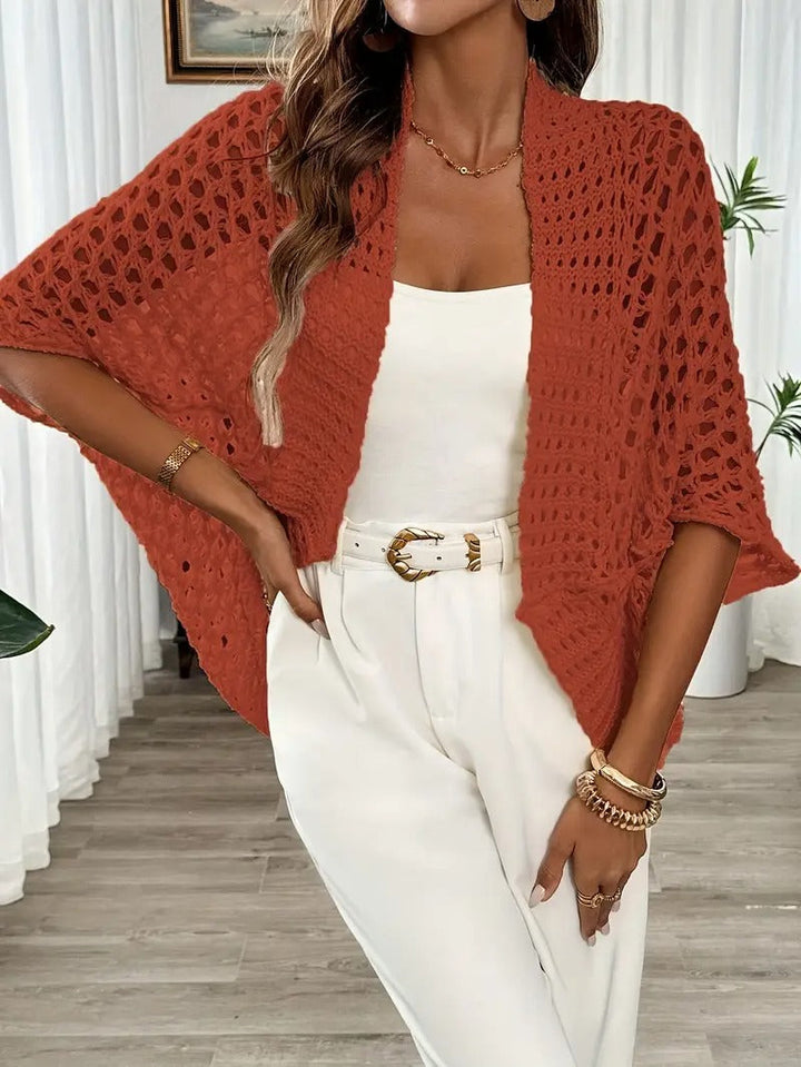 Strickjacke | Eleganz und Details | Leicht zu stylen