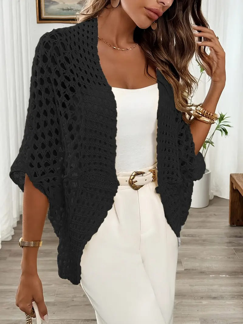 Strickjacke | Eleganz und Details | Leicht zu stylen