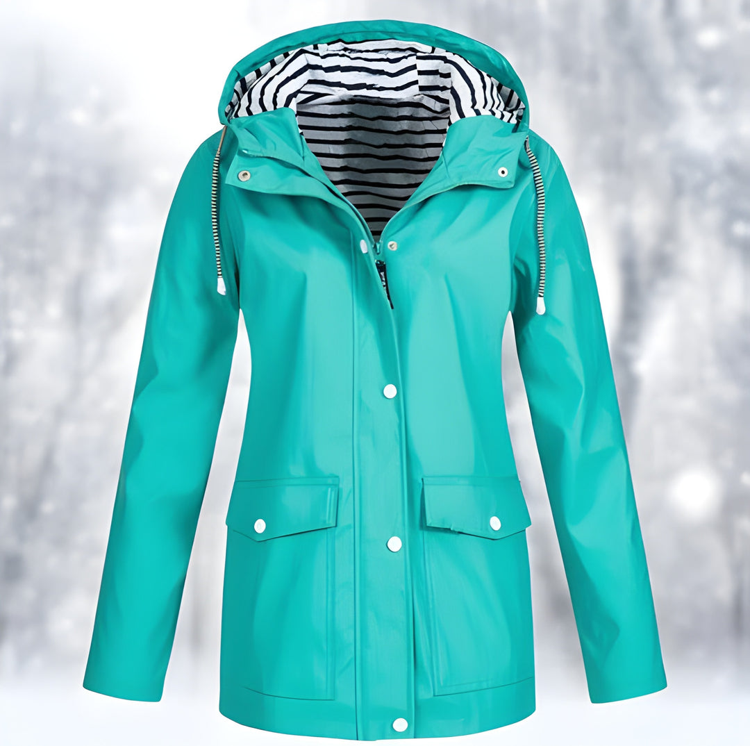 Damen Jacke | Mit Kapuze | Wind- & Wetterfestes Design