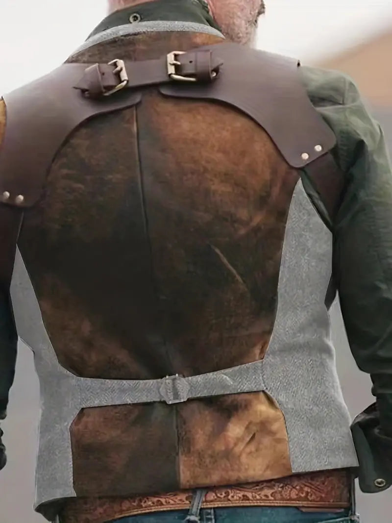 Weste Herren | Klassisch & Figurbetont | Mit Schulterriemen