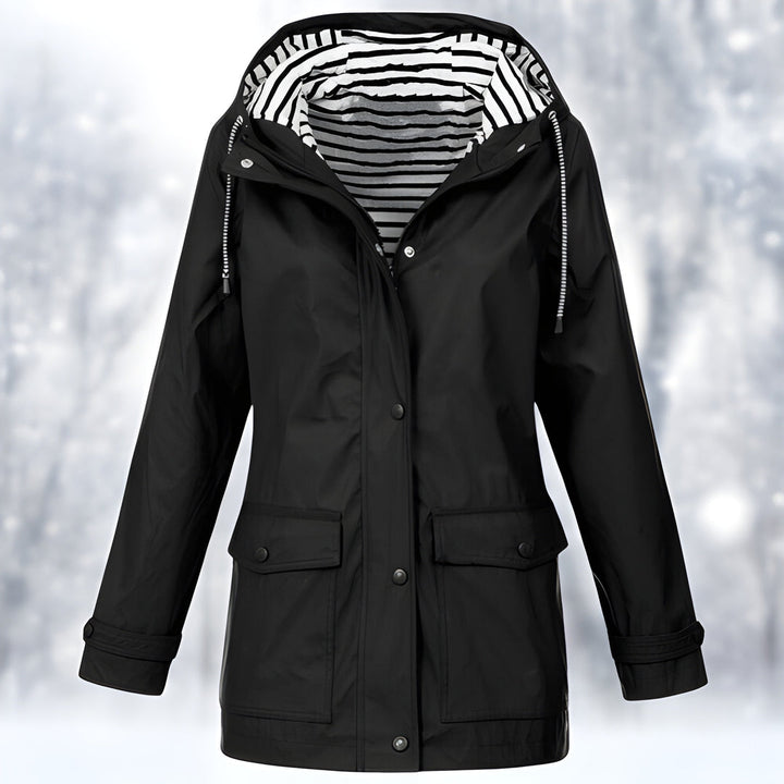 Damen Jacke | Mit Kapuze | Wind- & Wetterfestes Design