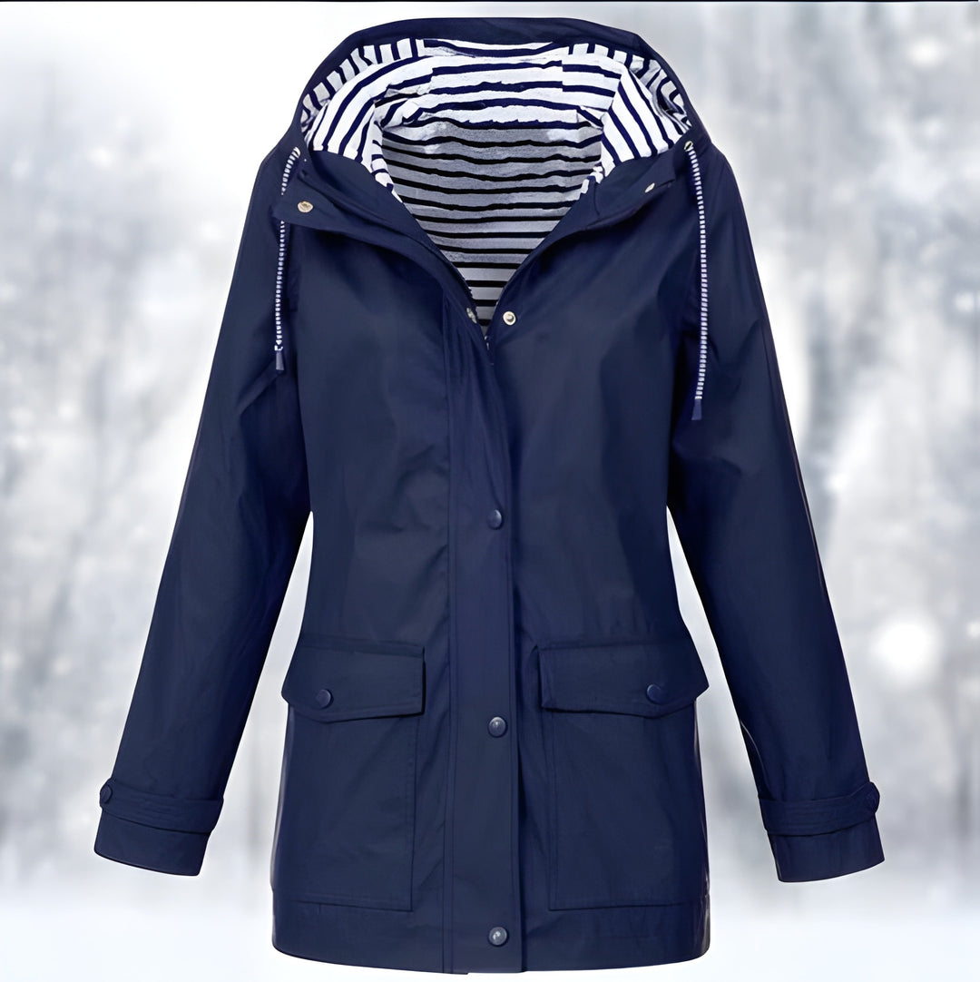 Damen Jacke | Mit Kapuze | Wind- & Wetterfestes Design