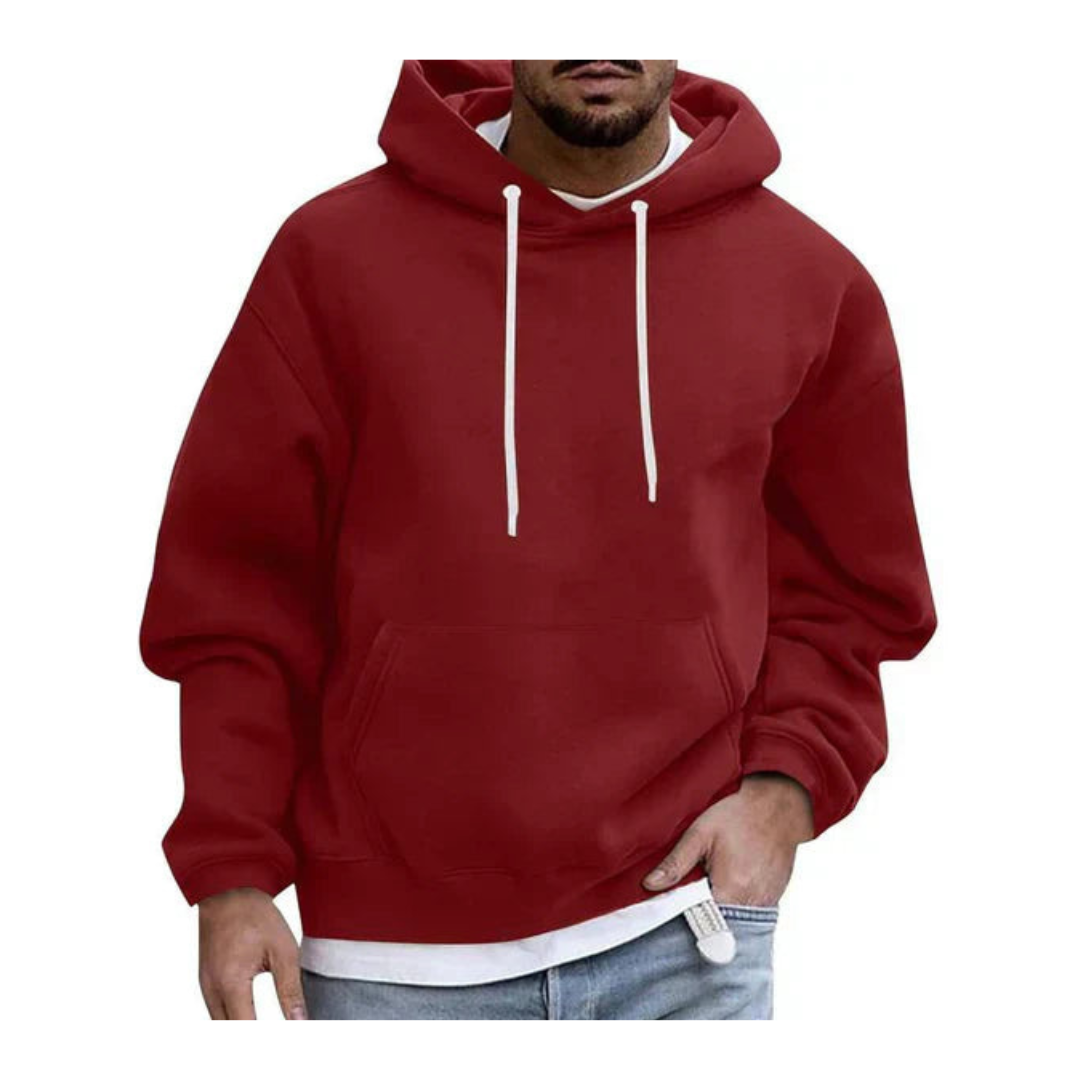 Herren Hoodie | Oversized Passform | Mit Kängurutasche