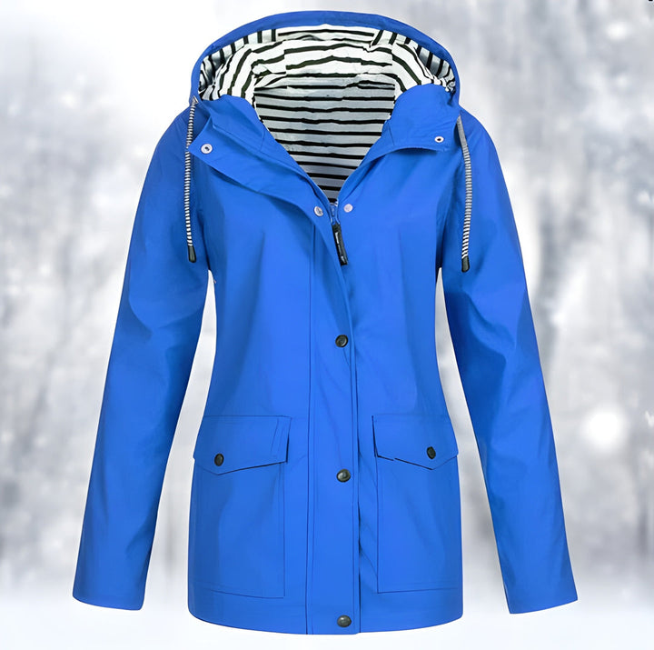 Damen Jacke | Mit Kapuze | Wind- & Wetterfestes Design