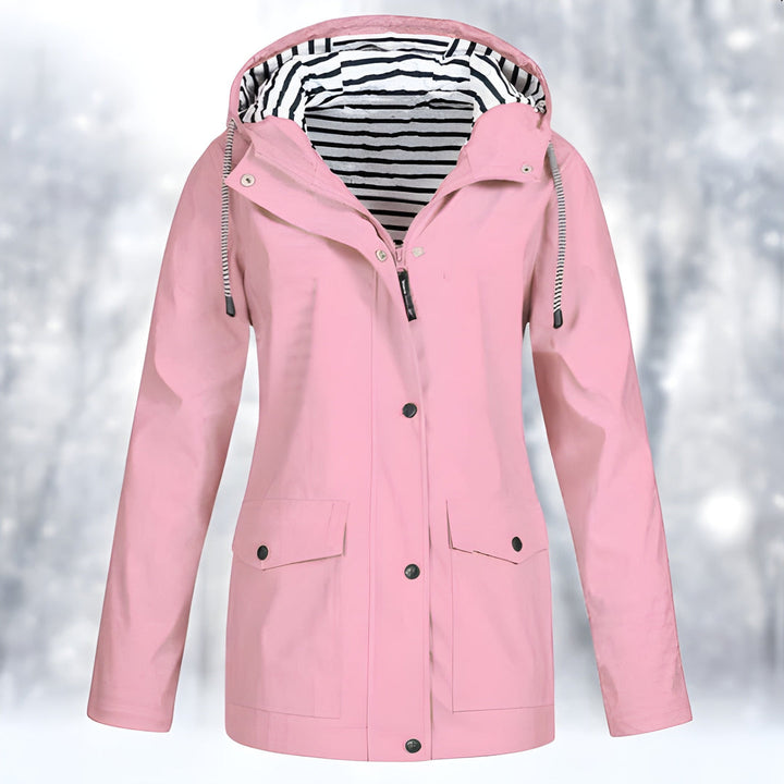 Damen Jacke | Mit Kapuze | Wind- & Wetterfestes Design