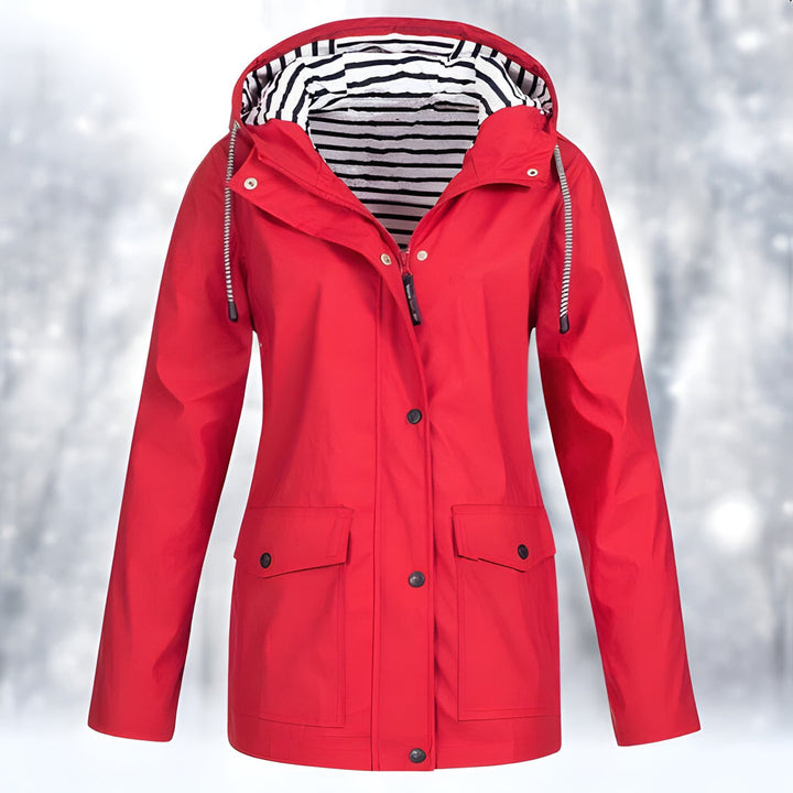 Damen Jacke | Mit Kapuze | Wind- & Wetterfestes Design