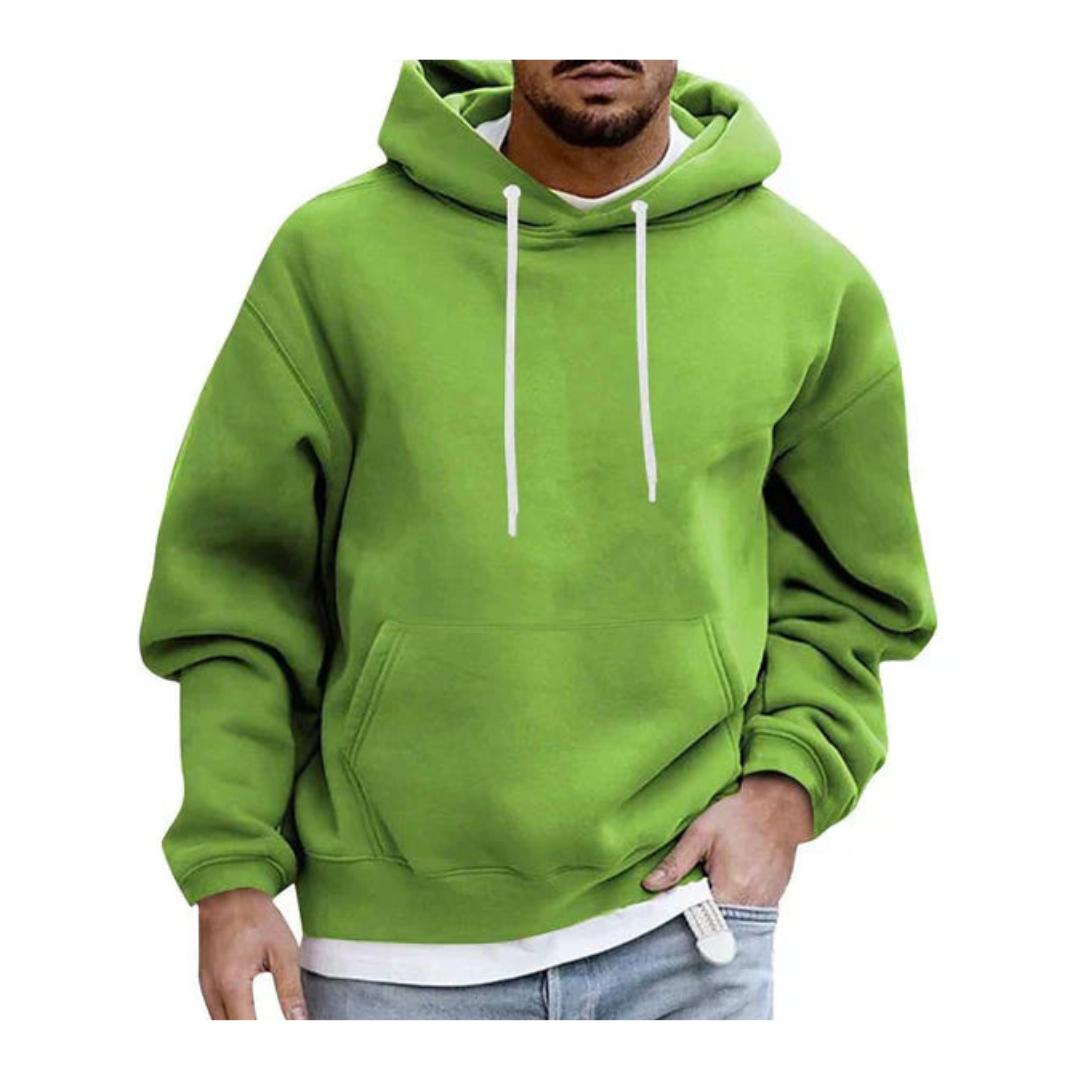 Herren Hoodie | Oversized Passform | Mit Kängurutasche