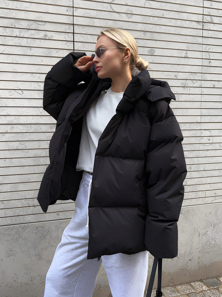 Damenjacke | Winterjacke mit Stehkragen | Casual Look